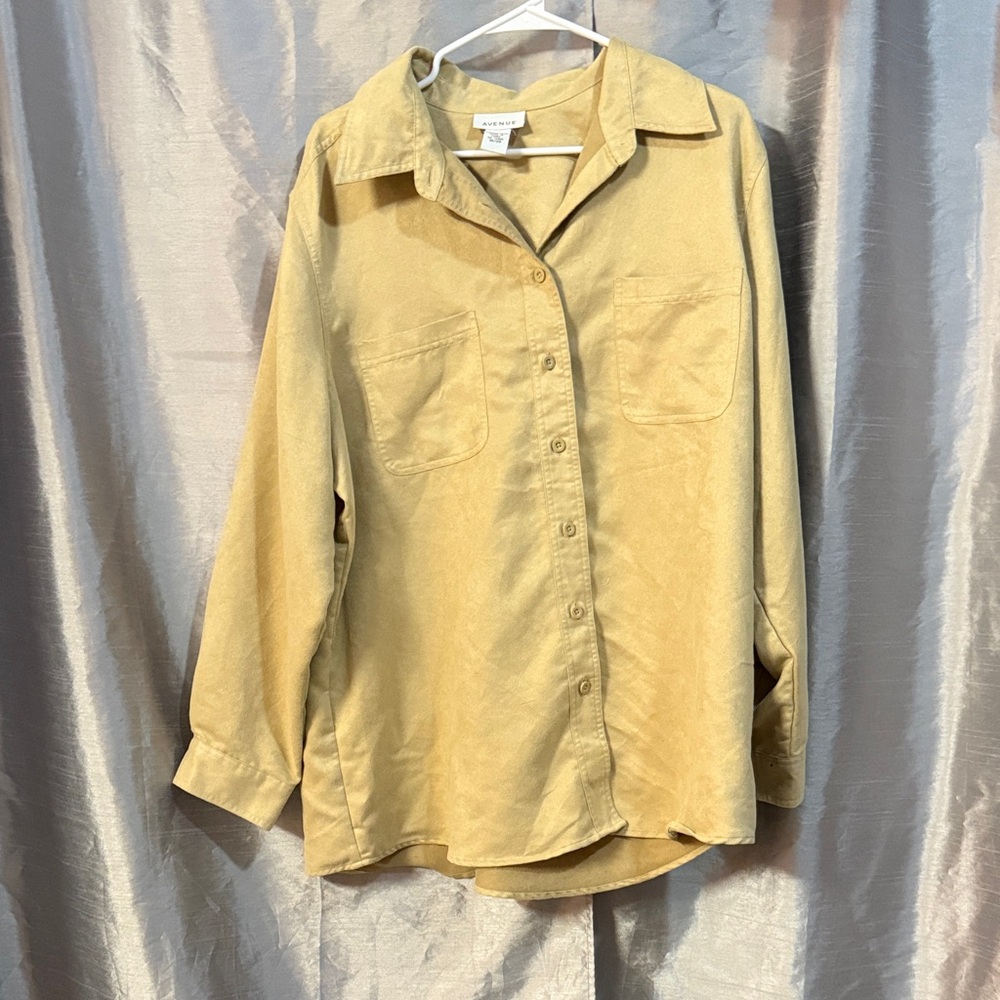Avenue Tan Blouse